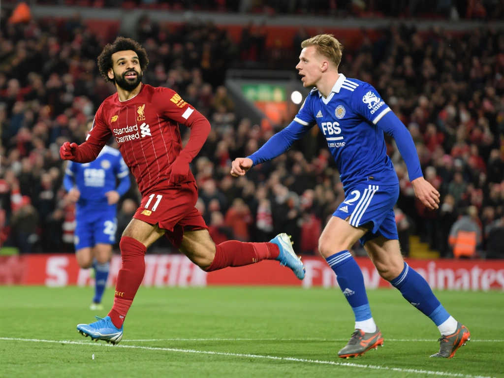 【英超】萨拉赫与哈克波联手建功,利物浦3-1力克莱斯特城逆转取胜 【英超】萨拉赫与哈克波联手建功,利物浦3-1力克莱斯特城逆转取胜