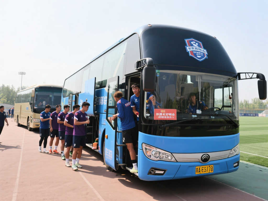 江浙沪西北狼球迷会捐赠大巴车顺利抵达陕西长安联合俱乐部 江浙沪西北狼球迷会捐赠大巴车顺利抵达陕西长安联合俱乐部